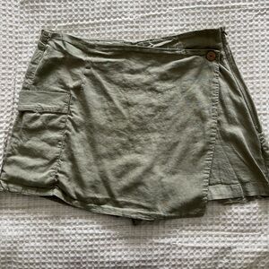 Zara Green Skort
